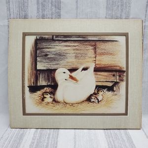 Farmhouse Duck & Ducklings Print